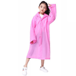 Trade Shop Traesio-mantella Impermeabile Con Cappuccio Anti Pioggia Bambini Poncho Vari Colori Moda -