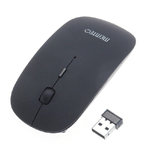 Trade Shop Traesio-mouse Ottico Wi Fi Wireless 2.4gh Grigio Usb 10mt Senza Fili Per Computer Laptop -