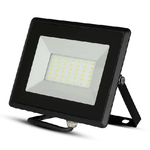 Trade Shop Traesio-faro Proiettore A Led Smd Da 30w Colore Nero Luce Calda 3000k Per Esterno Ip65 -