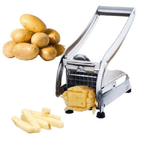 Trade Shop Traesio-taglia Affetta Patate Pelapatate Patatine Fritte Potato Verdure Carote Acciaio -