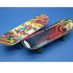 Trade Shop Traesio-skateboard Skate In Legno Varie Fantasie Colorato Bambini Ragazzi 61cm -