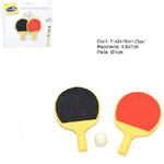 Trade Shop Traesio-confezione Set Ping Pong Gomme Per Cancellare A Forma Di Racchette Scuola -