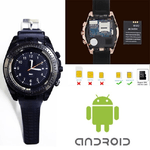 Trade Shop Traesio-smartwatch Round Bluetooth Pedometro Android Touch Screen Da Polso -