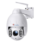 Trade Shop Traesio-telecamera Wifi Esterna Senza Fili 5mp Ptz Ip Dome Sorveglianza 5 X Zoom Ottico -