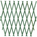 Trade Shop Traesio-traliccio Rete Estensibile In Legno Verde Per Parete Da Giardino Piante 180x60cm -