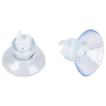 Trade Shop Traesio-ventosa 10 Pezzi Clip 2.5cm Tubo  6440 Acquario Plastica Ventose Portafiltri -