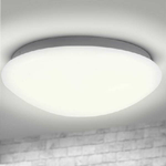 Trade Shop Traesio-plafoniera Led Rotonda 12 W Luce Bianca 4000k Naturale Lampada Soffitto 29,5 Cm -