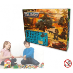 Trade Shop Traesio-playset Costruzioni Militari 160pz Da Assemblare Personaggi Elicottero Con Armi -