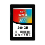 Trade Shop Traesio-hard Disk Ssd Stato Solido 240gb, 510 Mb/s, 2.5" Sata Iii Sp Silicon Power S55 -