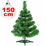 Trade Shop Traesio-albero Di Natale Sintetico 150cm Decorazione Decorazioni Per Casa Scuola Ufficio -