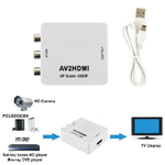 Trade Shop Traesio-adattatore Convertitore Video Analogico Da Av Rca F Hdmi Hdmi2av Andowl Qy-v04 -