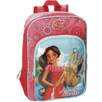 Trade Shop Traesio-zaino Scuola Elena Di Avalor 38 Cm Zaino Elementari Bambine Rosso -