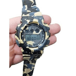 Trade Shop Traesio-orologio Polso Sportivo Zh 7901 Uomo Cronografo Digitale Data Camouflage Beige -