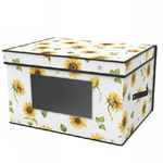 Trade Shop Traesio-box Scatola Salvaspazio Armadio Contenitore Porta Oggetti Organizer 40x30x20 -