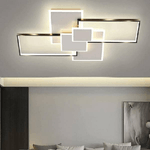 Trade Shop Traesio-lampadario Soffitto Led 83 W Plafoniera Tre Colorazione Moderna Bluetooth C67-3c -