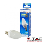 Trade Shop Traesio-lampadina Led Candela E14 4w Luce Calda Vt-1818 Lampada Illuminazione -