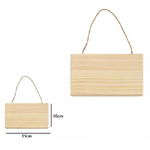 Trade Shop Traesio-decorazione In Legno Rettangolare Da Appendere Con Corda Insegna 15x10 Cm 74202a -