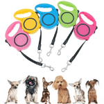 Trade Shop Traesio-guinzaglio Allungabile Per Cane Media Piccola Taglia 3 Metri Con Gancio Colorato -