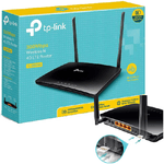 Trade Shop Traesio-tp-link Tl-mr6400 Router Wireless 4g Lte Wi-fi N300 Con Sim Scheda Dati Modem -