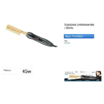 Trade Shop Traesio-spazzola Lisciante Professionale Elettrica Pettine Riscaldante Capelli Pi-ca023 -