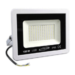 Trade Shop Traesio-faro Faretto Led Proiettore Esterno Bianco Ip65 Luce Fredda 6500k 150w F150w-bf1 -