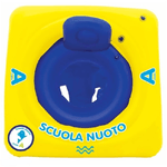 Trade Shop Traesio-salvagente Gonfiabile Bambino Neonato Mare Con Mutandina E Schienale 65x65cm -