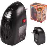 Trade Shop Traesio-stufa Elettrica 400w Fast Heater Portatile Regolabile Da 15° A 32° Basso Consumo -