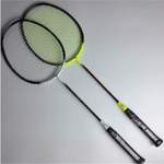 Trade Shop Traesio-racchette Volano Badminton Con Filo Giallo Sport Tennis Gioco Partita Racchetta -