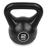 Trade Shop Traesio-manubrio Kettlebell Da 2 Kg Peso Con Maniglia Ginnastica Fitness Ergonomico -