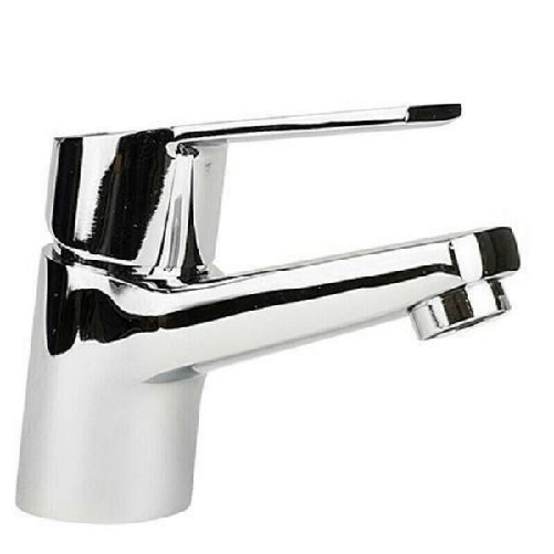 Trade Shop Traesio-rubinetto Per Bagno Da Lavabo Miscelatore Orientabile In Ottone Cromato Lucido -