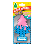 Trade Shop Traesio-arbre Magique Mono Profumatore Per Auto Profumazione Fragranza Bubble Gum Dolce -