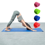 Trade Shop Traesio-tappetino Yoga In Pvc 61x173x0.3 Cm Tappeto Aerobica Fitness Pilates Palestra -