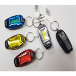 Trade Shop Traesio-mini Torcia Led Portachiavi Light Flashlight Tascabile Clip Cintura Gadget -