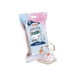 Trade Shop Traesio-40 Salviette Muschio Bianco Detergenti Antibatterico Per Animali Cane Gatto -