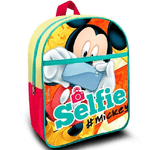 Trade Shop Traesio-zaino Mickey Mouse Topolino Colore Ocra Bambini Asilo Tempo Libero Elementari -