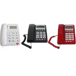 Trade Shop Traesio-telefono Fisso Con Tasti Grandi Per Casa Hotel Display Calcolatrice Fo-85011 Cid -