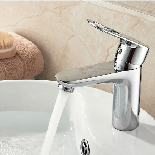 Trade Shop Traesio-miscelatore Bagno Lavandino  5948 Piletta Scarico Filtro Fisso Doppio Foro -