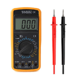 Trade Shop Traesio-tester Multimeter Multimetro Digitale Pro Tester Professionale Con Cavi Dt9205a -