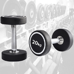 Trade Shop Traesio-manubrio Singolo Professionale In Vinile Da 20 Kg Pesi Palestra Fitness Sport -