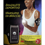 Trade Shop Traesio-fascia Braccio Porta Cellulare Smartphone Palestra Corsa Sport Custodia Marsupio -