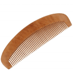 Trade Shop Traesio-pettine Capelli Legno M-10 Denti Stretti Spazzola Professionale Parrucchiere -