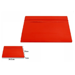 Trade Shop Traesio-set 2 Pezzi Cartelline Porta Documenti Cartellina Molla Custodia Rossa 68208 -