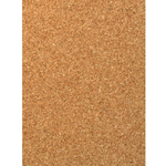 Trade Shop Traesio-set 3 Pezzi Pannello Sughero 20x30cm 3301 Pannelli Foglio Spessore 3mm Legno -