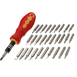 Trade Shop Traesio-set 30in1 Punte Di Precisione Cacciaviti Torx Per Cellulari Orologi Pc Computer -