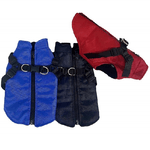 Trade Shop Traesio-giubbotto Gilet Vestiti Cane Taglia Xxl Pettorina Incorporata Inverno Animale -