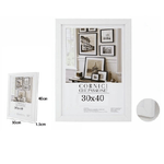 Trade Shop Traesio-cornice Per Foto Fotografie Quadri Tele Poster Portafoto 30 X 40 Cm Bianca 63151 -