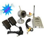 Trade Shop Traesio-kit Videosorveglianza Wireless Ricevitore 200 Mt. Con Telecamera Infrarossi -