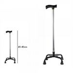 Trade Shop Traesio-bastone Da Passeggio Deambulatore Regolabile 65-83cm Per Anziani Disabili 67554 -