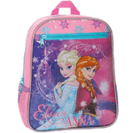 Trade Shop Traesio-zainetto Scuola Frozen Elsa Anna 28 Cm Zaino Asilo Bambine Rosa 6 Lt -