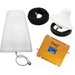 Trade Shop Traesio-kit Ripetitore Amplificatore Booster Segnale Antenna Gsm Dcs 4g Universale -